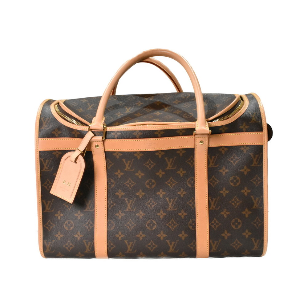 Louis Vuitton Dog Bag Pet Carrier Monogram Brown